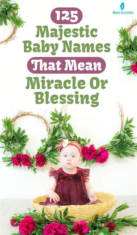 151 Majestic Baby Names That Mean Miracle Or Blessing Artofit