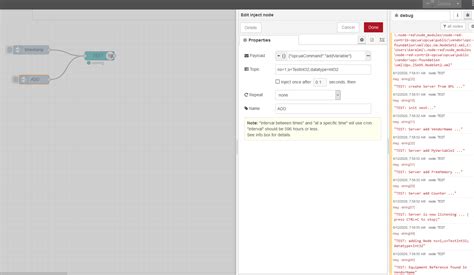 Addvariable Injected To Opc Ua Server Node Outputs Error Issue