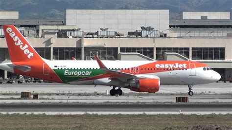 Europcar Livery Easyjet Airbus Wl G Ezpc Taxing Malaga Lemg Youtube