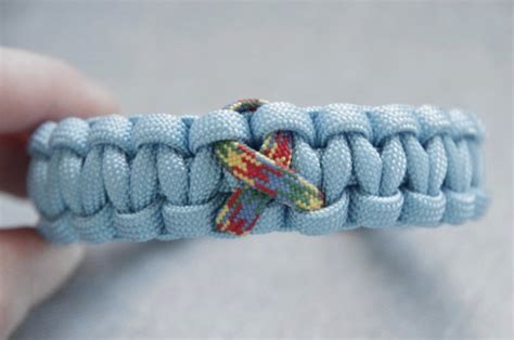 Autism Awareness Ribbon Bracelet • KnotSense