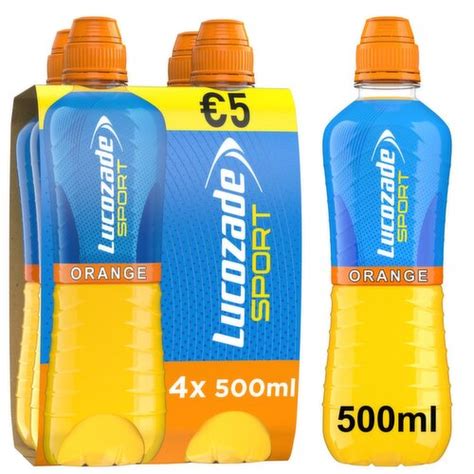 Lucozade Sport Orange 4 Pack 500 Ml Storefront EN