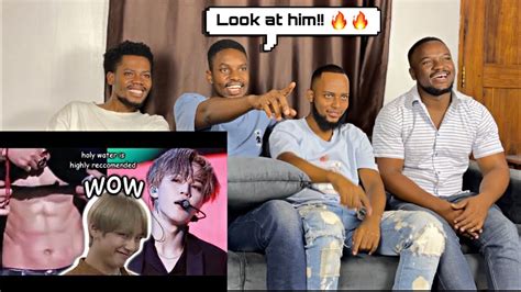 First Reaction To Bts Knowing They Re Hot For Minutes Straight