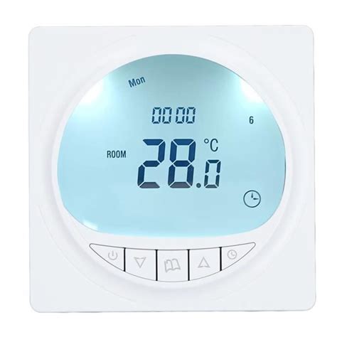 Thermostat De Chauffage Au Sol Eau Tbest Affichage Lcd