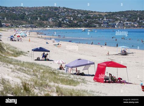 Brighton Beach Adelaide South Australia Stock Photo Alamy
