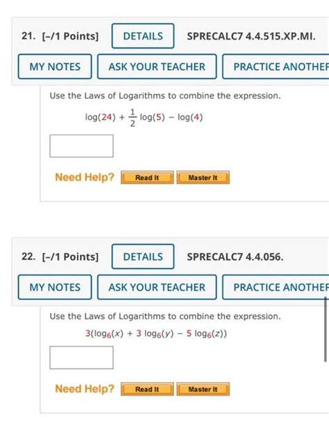 Solved Points Details Sprecalc Xp Mi My Chegg