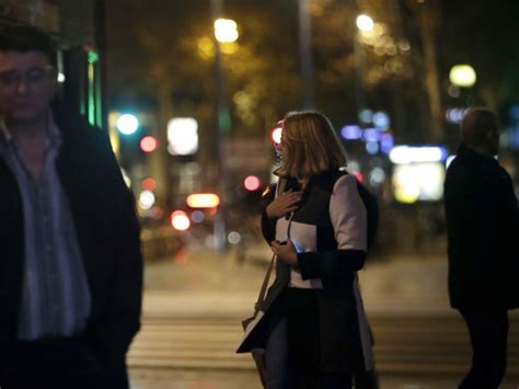 Panic In Paris Screaming Crowds Run Away From Memorial Abc News