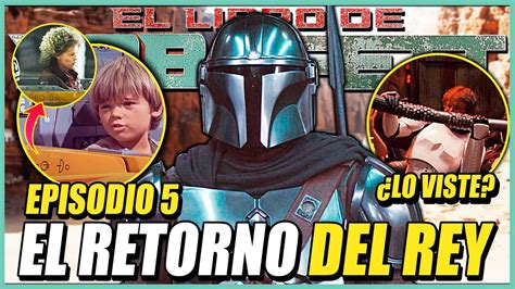 EL LIBRO DE BOBA FETT Episodio 5 Análisis Referencias y Teorías