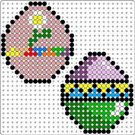 Pixel Diy Perler Bead Crafts Perler Beads Easter Patterns Perler Bead