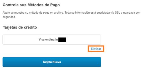 ¿cómo Puedo Eliminar Mi Tarjeta De Crédito Soporte Y Servicio Al