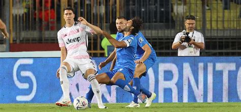 Diretta Juventus Empoli Risultato Finale Frenano I Bianconeri