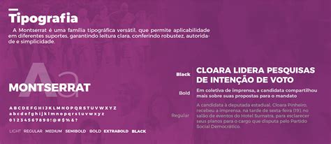 Identidade Visual Deputada Cloara Behance