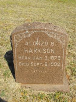 Alonzo Bartlett Harrison 1879 1932 Mémorial Find a Grave