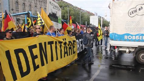 Demo Identitäre Berlin YouTube