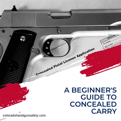 A Beginner S Guide To Concealed Carry Colorado Handgun Safety