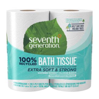 100% Recycled Bathroom Tissue, 2-ply | Seventh Generation