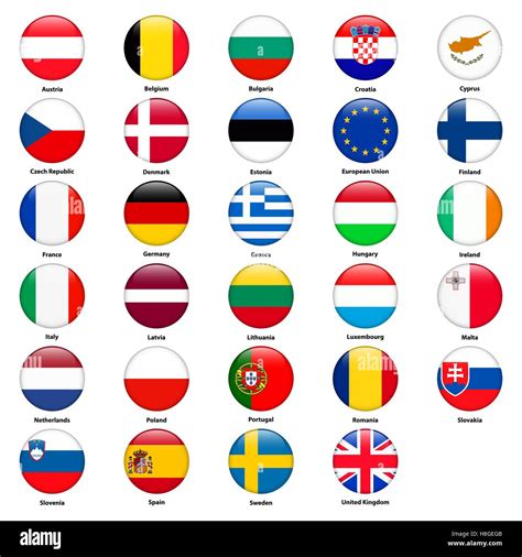 Lista Foto Bandera De Los Paises De Europa Cena Hermosa