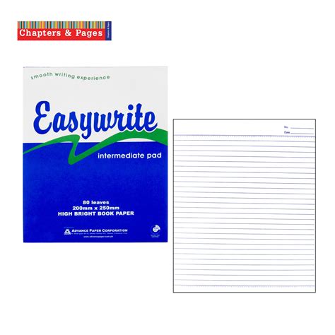 Paper Pad Easy Write Intermediate Lazada Ph