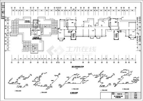 某小区十五层框架结构住宅楼给排水消防设计图居住建筑土木在线