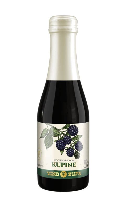 Kupinovo vino 4% 0,187l - Vino Župa