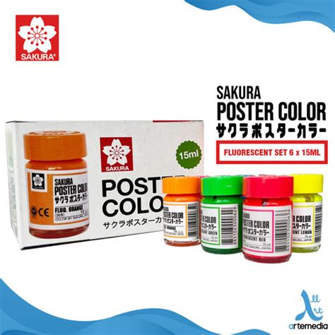 Promo Cat Poster Sakura X Ml Fluorescent Starter Set Poster Color