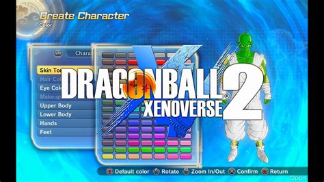 Dragon Ball Xenoverse 2 Open Beta Dope Character Creation YouTube