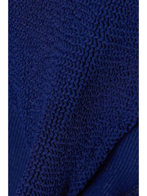 Hunza G Jamie Twist Front Seersucker Bikini Net A Porter