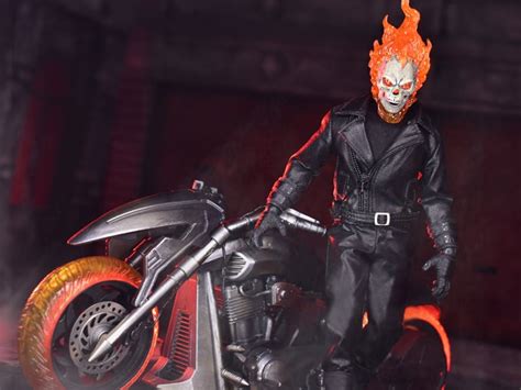 Marvel One12 Collective Ghost Rider And Hell Cycle Set