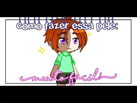 Como Fazer A Pele De Duas Cores Tutorial Gc Youtube