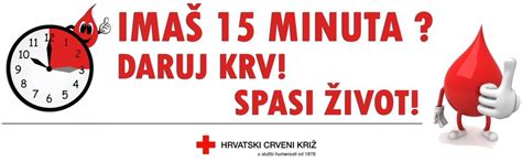 Imaš 15 Minuta Daruj Krv I Nekome Spasi život Dubrovnik Insider