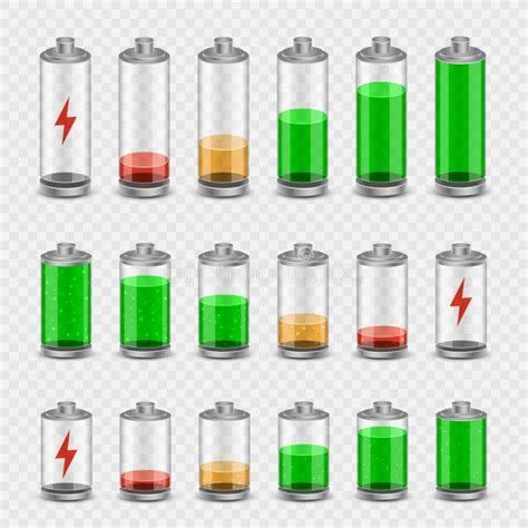 Battery Icon Color Battery Icon Stock Illustrations 24570 Battery