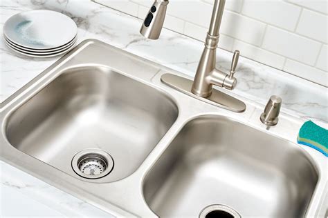 How to Plumb a Double Kitchen Sink With Disposal and Dishwasher ...