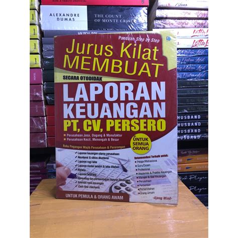 Jual Buku Bisnis JURUS KILAT MEMBUAT LAPORAN KEUANGAN PT CV PERSERO