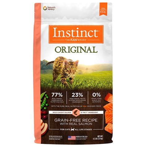 Instinct Original Libre De Granos Alimento Natural Para Gato Todas Las