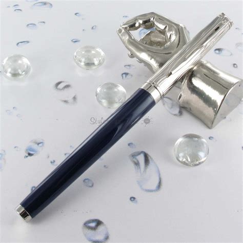 Stylo Roller Waterman H Misph Re L Essence Du Bleu Sur Stylos En Ligne