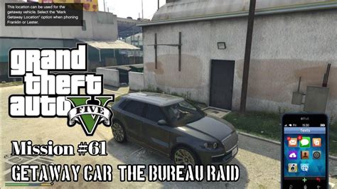 Gta Pc Mission Getaway Car The Bureau Raid Gold Medal