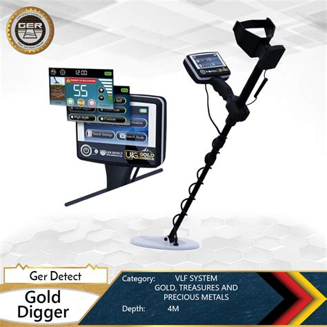 GER New Arrivals - Gold Digger VLF - German OEM