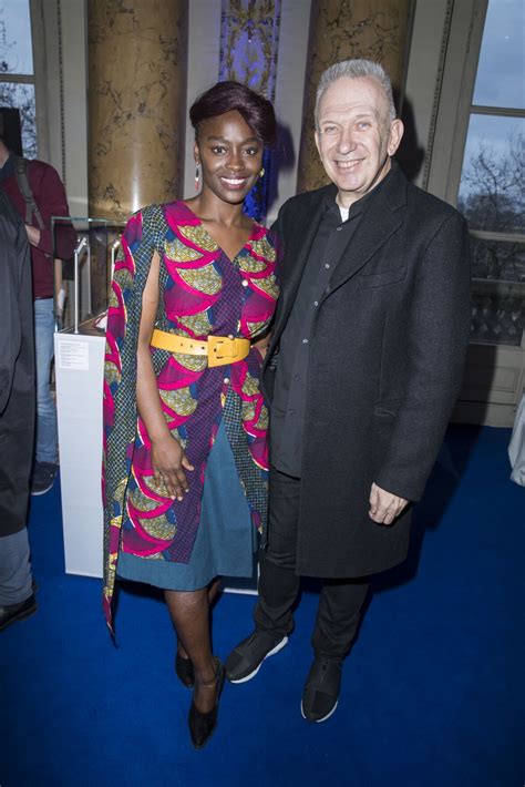 Photo Aïssa Maïga et Jean Paul Gaultier Jean Paul Gaultier lance sa