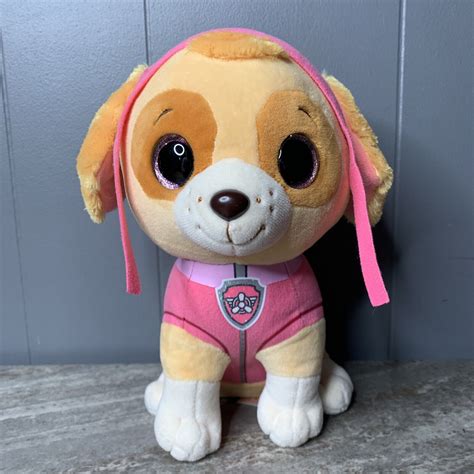 Mavin TY Beanie Boos SKYE PAW PATROL Pink Nickelodeon 10 Plush 2017 NWT