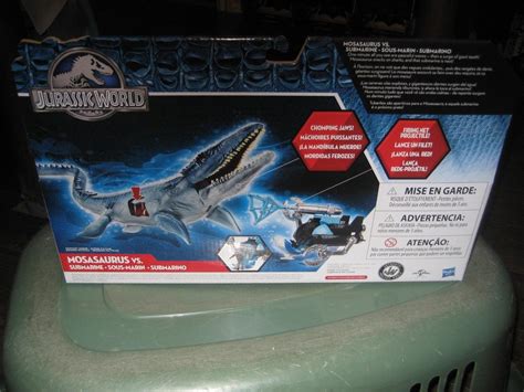 Jurassic World Mosasaurus Vs Submarine Vehicle Set Hasbro New 1845795314