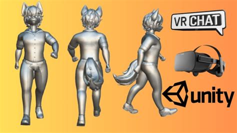 Create Custom Avatar Vrchat Vrc Vrchat Avatar Vr Character Furry