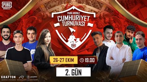 100 YIL ÖZEL CUMHURİYET TURNUVASI 2 GÜN PUBG MOBILE YouTube