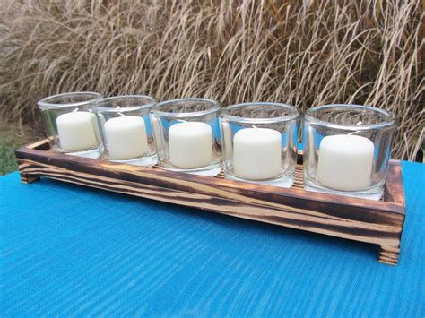 Handmade Reclaimed Wood Candle Holder Made From Reclaimed Pallet Wood