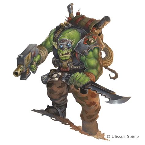 Ork Kommando Art By Florian Stitz 40k Gallery