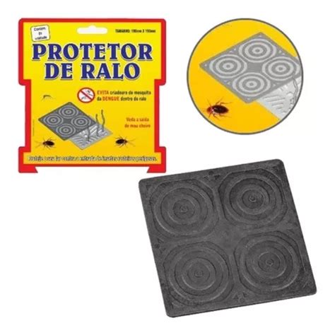 Protetor De Ralo Quad 15x15 Evita Mal Cheiro Barata Insetos MercadoLivre