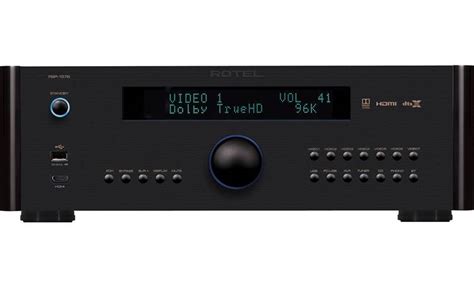 Rotel Rsp Mkii Black Home Theater Preamp Processor With