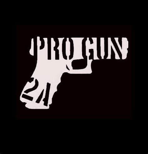 Pro Gun 2nd Amendment Decal Sticker – Custom Sticker Shop