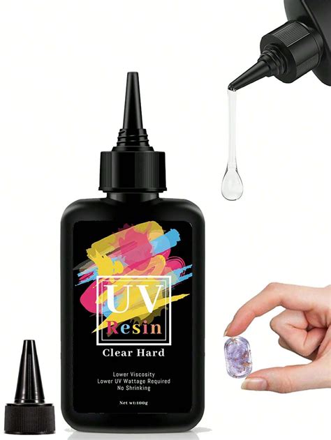 UV Resin 300g Upgraded UV Resin Kit Hard Type Crystal Clear