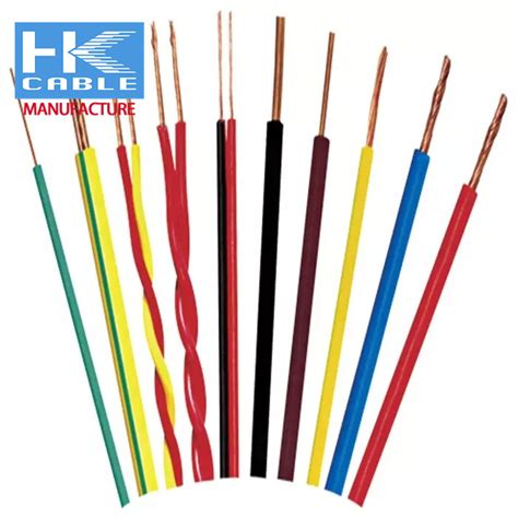 Ul1015 Pvc Insulated Flexible Electric Electrical Copper Wire Cable Awm