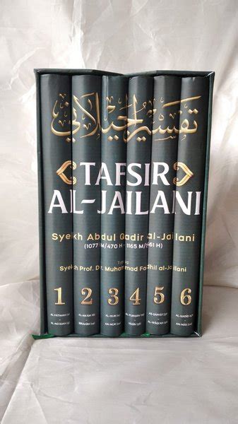 Jual Tafsir Al Jailani 6 Jilid Lengkap Syekh Abdul Qadir Jailani