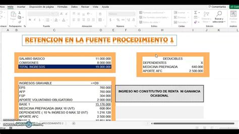 Cual Es La Base De Retencion En La Fuente Por Salarios Company